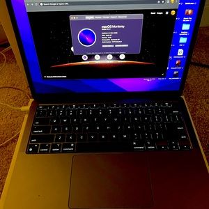 Great condition! Bought it for school then shortly had a child so no time to use